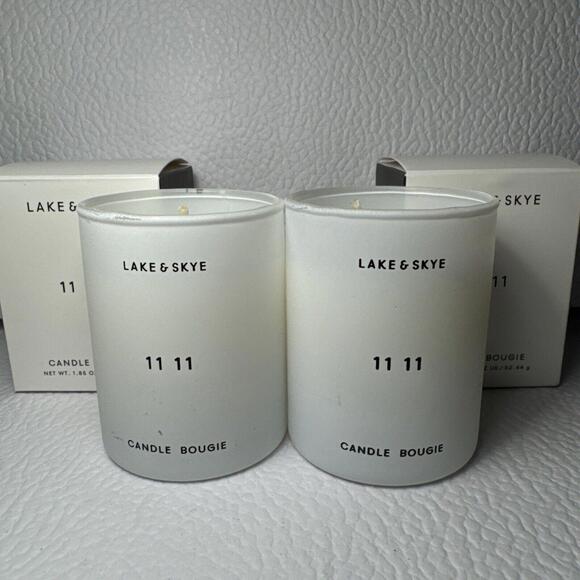 2x Lake & Skye~11 11~Small Scented Votive Candle~1.85oz / 52.44g ~ NEW - Picture 2 of 4